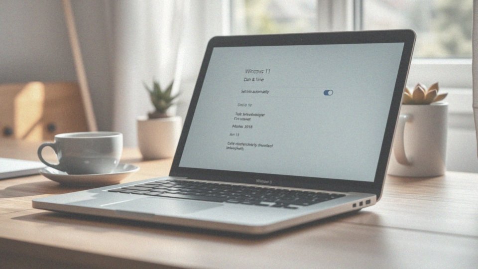 Co zrobić, aby włączyć automatyczną synchronizację czasu w Windows?