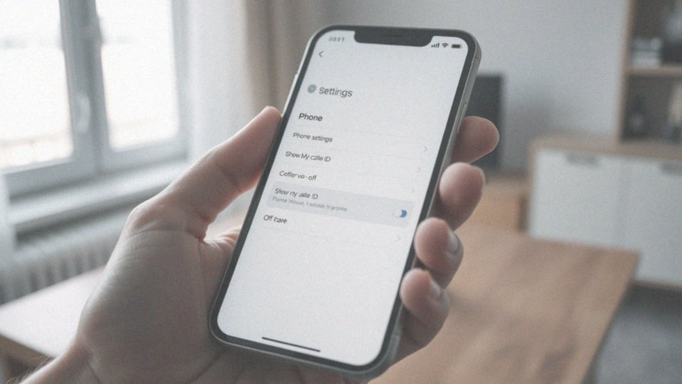 Jak aktywować opcję ukrywania numeru telefonu na iPhonie?