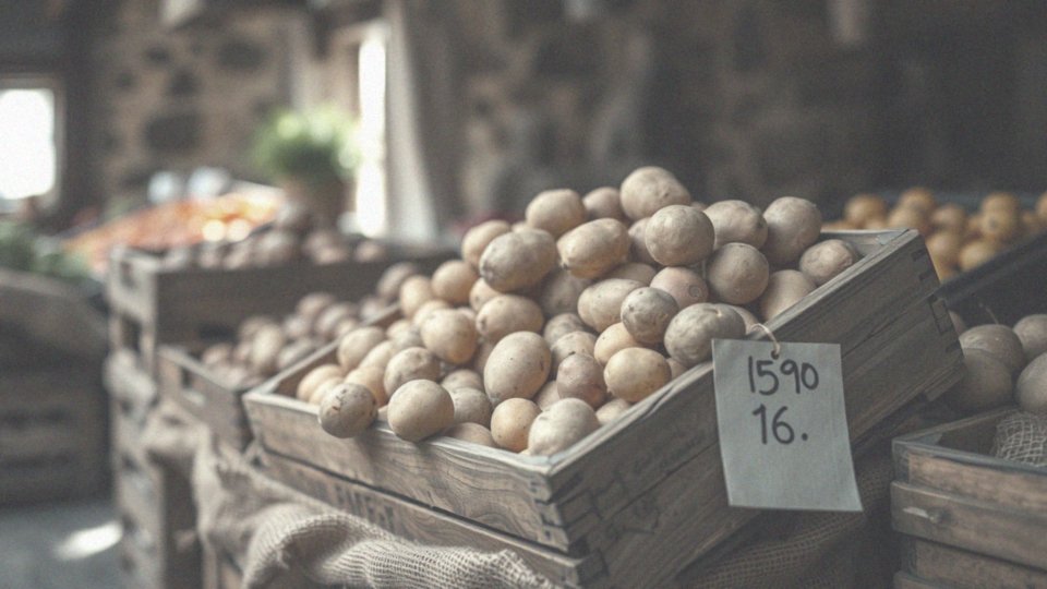 Jakie są minimum i maksimum cen ziemniaków w kraju?