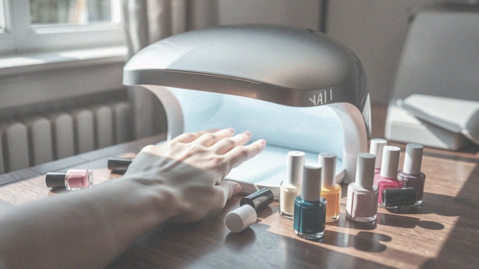 Jakie są zagrożenia związane z promieniowaniem UV podczas manicure hybrydowego?