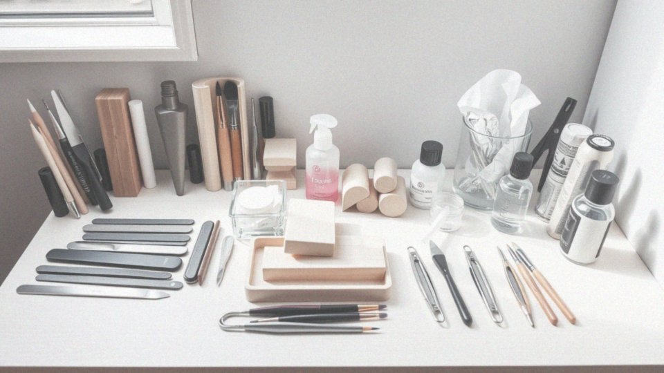 Jakie akcesoria są używane w manicure hybrydowym?