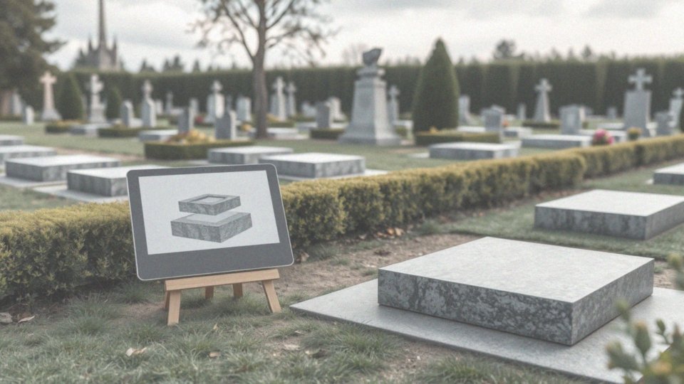 Jakie wizualizacje 3D mogą pomóc w wyborze nagrobka?