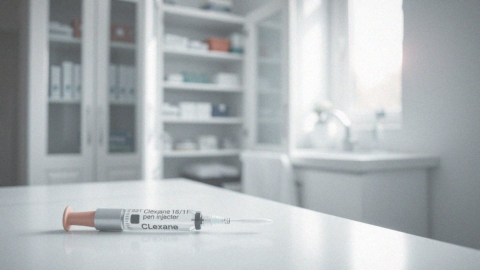 Jak wykonuje się zastrzyki z Clexane?