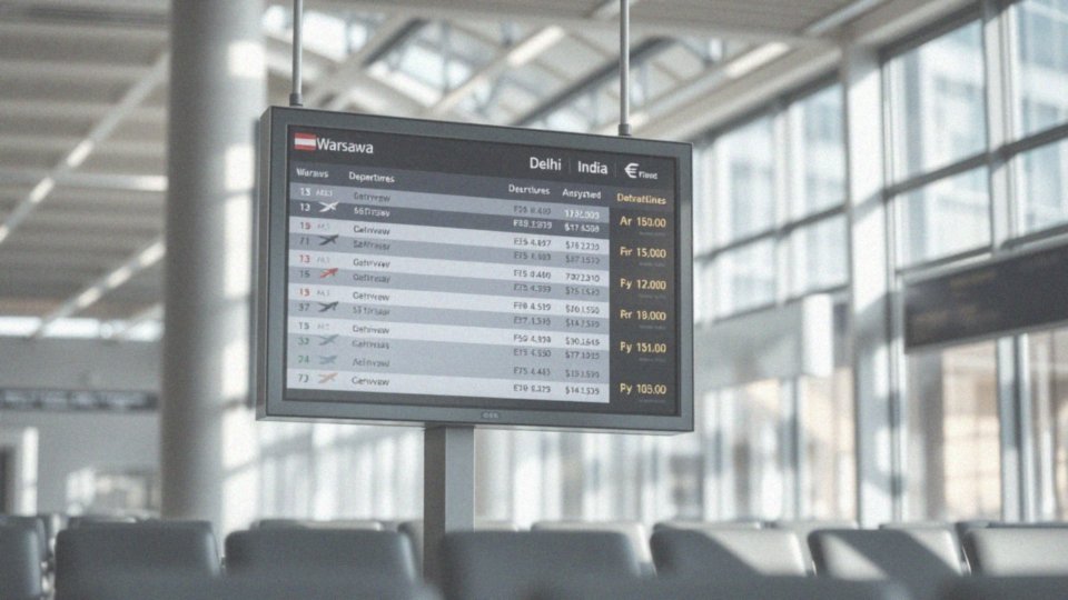 Jakie są koszty przelotów do Indii?