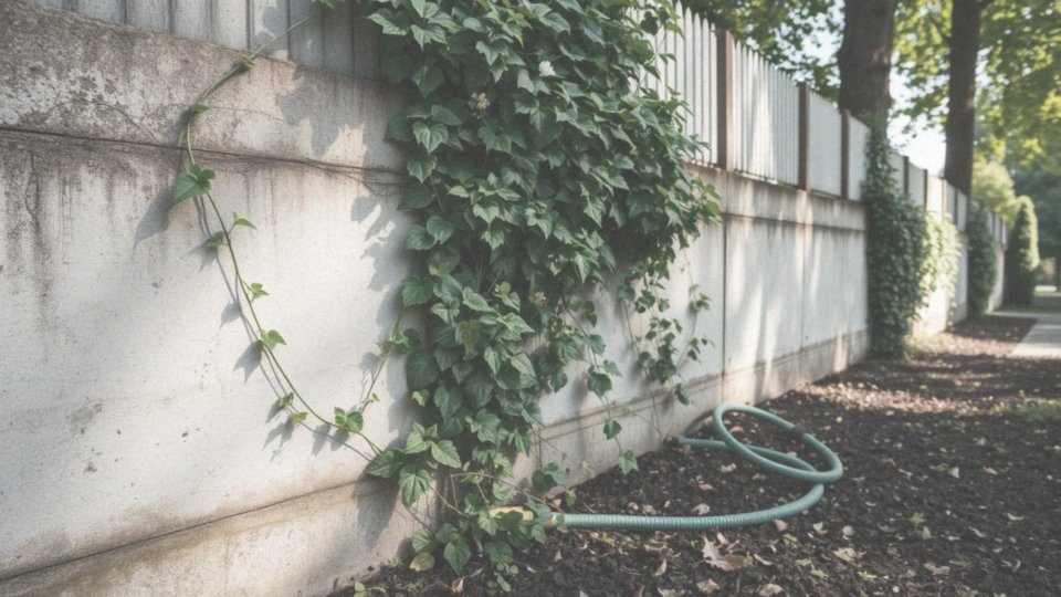 Jak dbać o rośliny zasłaniające betonowy płot?