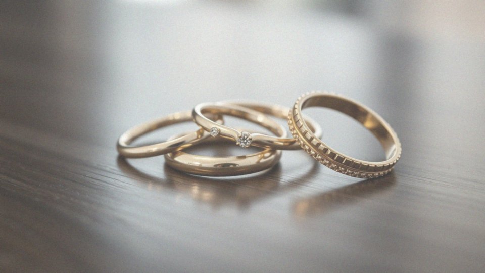 Jakie są dostępne modele złotych pierścionków?