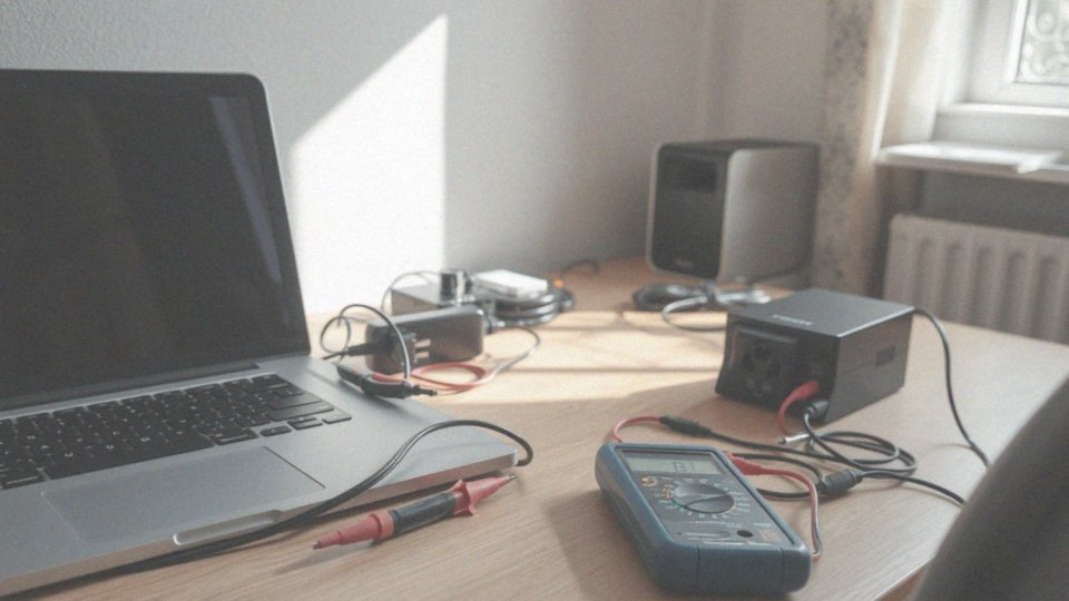 Jakie elementy warto sprawdzić przy problemach z zasilaniem laptopa?