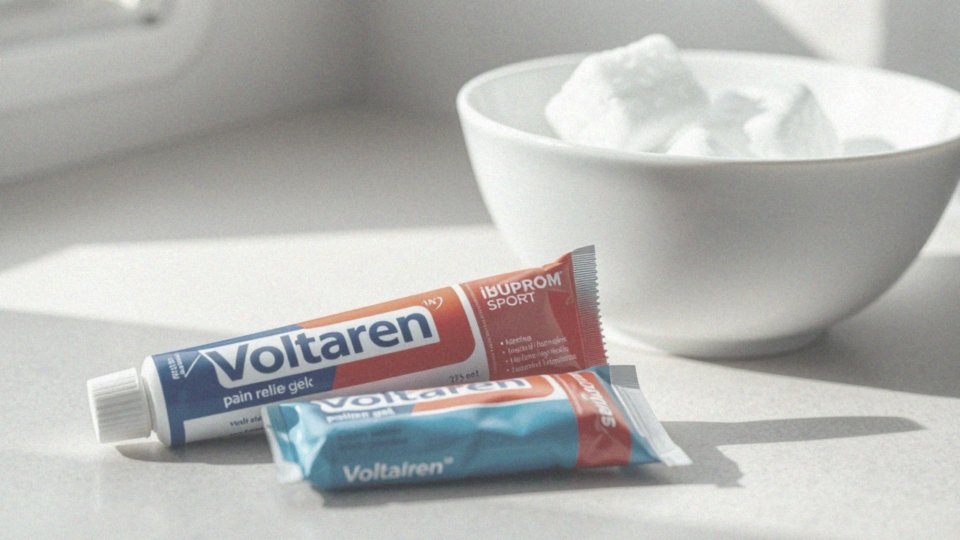 Ibuprom Sport żel czy Voltaren Max? Wybór najlepszej maści przeciwbólowej